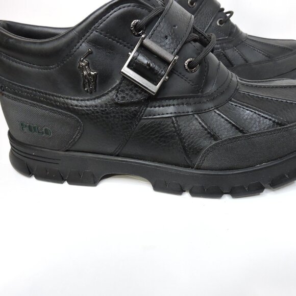 Polo Ralph Lauren's men's Dover Ill biker shoes Size 13 brand new - Picture 8 of 8